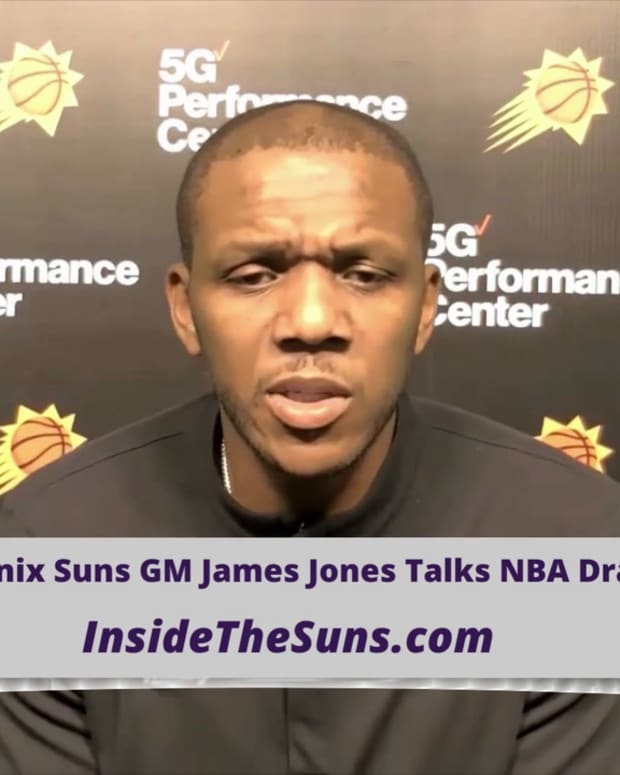 Phoenix Suns GM James Jones Discusses 2022 NBA Draft
